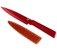Kuhn Rikon 26641 Colori+ Couteau de Cuisine Rouge 23 x 4,5 x 1,5 cm