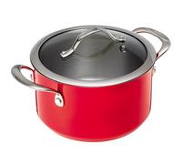 Kuhn Rikon 37158 Colori Faitout Acier Inoxydable Rouge 20 cm 3,5 L