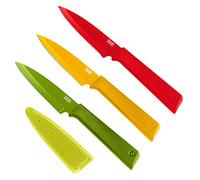KUHN RIKON Colori+ 3-Piece Preparation Knife Set, Multicolour, Duży
