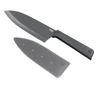 KUHN RIKON COLORI+ couteau Santoku, gris, 27 cm