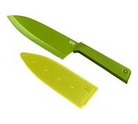 KUHN RIKON COLORI+ couteau Santoku, vert, 27 cm