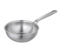 Kuhn Rikon CULINARY FIVEPLY Sauteuse Inox Multicouche5 Plis Ø 16 cm - sans Revêtement, Compatible Induction, Four 240 °C