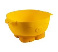 KUHN RIKON Kinderkitchen Bol cochon, Jaune, 9 x 9 x 4 inches
