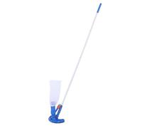 KUIDAMOS Aspirateur de Piscine Portable à Jet pour Un Nettoyage sous-Marin sans Effort dans Les Piscines et Les Spas, Conception Légère avec Poteau à 4 Sections (Style européen)