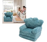 KUIDAMOS Chaise Rabattable Verte, canapé Doux et Portable pour Enfants, pour la Maison et L'école, canapé Léger pour Garçons et Filles (3 Niveaux)