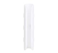 KUIDAMOS Connecteurs de Colliers de Serrage Blancs pour Fixation de Film de Serre, Matériau ABS Durable, Convient aux Tubes de 18 à 26mm de Diamètre, 50 Pièces (8,5 cm)