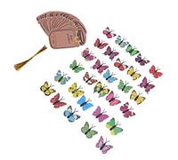 KUIDAMOS Ensemble de Cartes-cadeaux pour la Saint-Valentin, Belles Cartes de Vœux Colorées à échanger, Parfaites pour les Fêtes Scolaires, 30 Pièces (A)