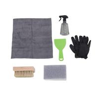KUIDAMOS Kit de Nettoyage de Pierre Tombale, Outils de Nettoyage Efficaces et Doux pour Marbre avec de Grattoir pour Flacon Pulvérisateur