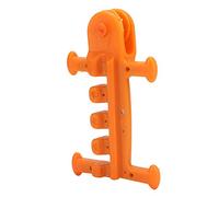 KUIDAMOS Kit D'outils de Réparation de Serre, 10 Pièces, Accessoires Durables en Acier et en Plastique pour Une Ventilation Efficace et Une Prévention du Renversement (Orange)