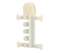 KUIDAMOS Kit D'outils de Réparation de Serre, 10 Pièces, Accessoires Durables en Acier et en Plastique pour Une Ventilation Efficace et Une Prévention du Renversement (Blanc)