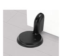 KUIDAMOS Loquet D'arrêt de Porte Magnétique Puissant, Butée de Porte Mécanique à Haute Résistance, Fixation Ferme et Silencieuse pour le Bureau à Domicile, Alliage de Zinc, 321 G (Noir mat)