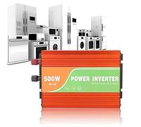 KUIDAMOS Onduleur à Onde Sinusoïdale Pure 500W avec écran LCD pour Appareils Ménagers, Construction en Aluminium Durable (12V)