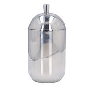 KUIDAMOS Porte-coton-tige en Acier Inoxydable, Grand Espace, Anti-poussière, pour la Décoration de la Salle de Bain, Matériau Premium 304
