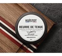 Kuïstot Beurre de tenue | Cire et huile 2 en 1 pour planche à découper, bloc de boucher et plan de travail en bois | 50ml