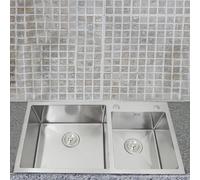KuKoo Évier Double Inox