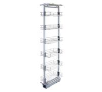 KuKoo Garde-Manger Coulissant de Cuisine - 190-220cm Hauteur