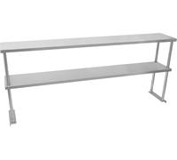 Kukoo Gastronomie Étagère en acier inoxydable 180cm