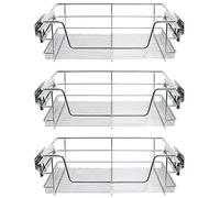 KuKoo Lot de 3 paniers de Cuisine coulissants à Fermeture Douce 600 mm