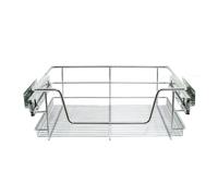 KuKoo Lot de 5 Paniers Coulissants Pour Placard de Cuisine - 50 cm