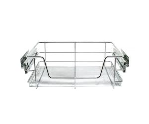 KuKoo Lot de 5 Paniers Coulissants Pour Placard de Cuisine - 50 cm