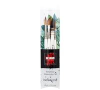 KUM - Coffret de pinceaux d'artiste Watercolor Schlemmer Art Botanical