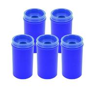 KUM AZ1028616-B - Taille-crayons avec récipient 1870 Mini K1, bleu, 5 taillants, taille-crayons avec récipient