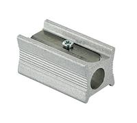 KUM AZ104.06.19-M 400 - Taille-crayon à cône long - Magnétique - Pour mines longues - Argenté - 5 l