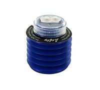 KUM AZ105.26.19-B - Taille-crayons 442M2 Softie Lefty B, pour gauchers, couvercle vissé, bleu, 1 pièce
