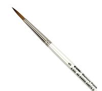 KUM - Pinceau à aquarelle Memory Point rond, taille 5 | Pinceaux pour artistes, matériel artistique pour l'aquarelle et la peinture à l'eau