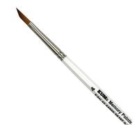 KUM - Pinceau Aquarelle Memory Point biseauté, Taille 4 | Pinceaux pour artistes, matériel artistique pour l'aquarelle et la peinture à l'eau