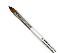 KUM - Pinceau aquarelle Memory Point en forme de langue de chat, taille 10 | Pinceaux pour artistes, matériel artistique pour l'aquarelle et la peinture à l'eau