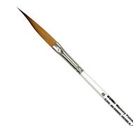 KUM - Pinceau Aquarelle Memory Point Plat en Forme d'épée, Taille 8 | Pinceaux pour artistes, matériel artistique pour l'aquarelle et la peinture à l'eau