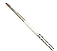 KUM - Pinceau Aquarelle Memory Point Plat, Taille 2 | Pinceaux pour artistes, matériel artistique pour l'aquarelle et la peinture à l'eau