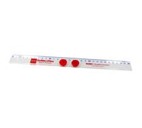KUM Softie Flex L03 30 cm Règle avec stop & go Grips