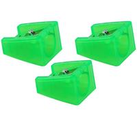 KUM - Taille-crayon Big pour crayons jusqu'à 16 mm, vert, lot de 3