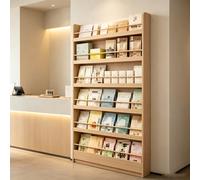 kumamart Étagère Mince en Bois Murale, présentoir de Livres Enfants | Wall-mounted(67.72*19.69*3.94in)