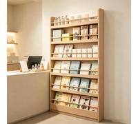kumamart Étagère Mince en Bois Murale, présentoir de Livres Enfants | Wall-mounted(67.72*19.69*3.94in)