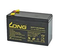 Kung Long WP7-12 Batterie au plomb sans entretien 28 W avec connecteur Faston 6,3 mm 12 V/7 Ah