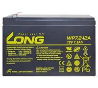 Kung Long WP7.2-12 Batterie AGM VDS 12 V 7,2 Ah F250 (6,3 mm) sans entretien