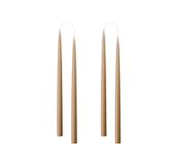 Kunstindustrien® Bougies Coniques, Fabriquées au Danemark, 42 Couleurs Disponibles, Bougies de Dîner Sans Gouttes et Sans Fumée, Bougies Solides à Combustion Longue de 15 Heures, Coffret Cadeau de