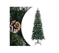 vidaXL Sapin de Noël articulé - 240 cm - Vert