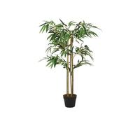vidaXL Bambou artificiel 760 feuilles 120 cm vert