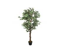 Kunstplant ficus 378 bladeren 80 cm groen359025