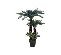 Kunstplant met pot cycaspalm 125 cm groen280186