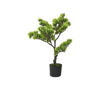 Kunstplant met pot pinus bonsai 60 cm groen336316
