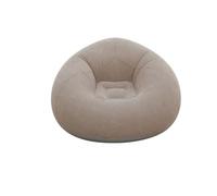 KUNYOS 1PC Gonflable Pouf chaises en Plein air Sauter Camping Paresseux canapé Pliant Portable chaises Longues canapé(Coffee)