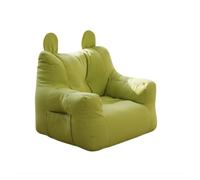KUNYOS Canapé Paresseux Design, Chaise Souple, Pouf, Support de Sol(Green)