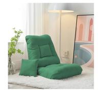 KUNYOS Canapé Paresseux Pliant, Hiver, Maison, Chambre à Coucher, Salon, Chaise Longue, Dossier réglable, Balcon, Baie vitrée, Loisirs Simple(Green 01)