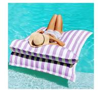 KUNYOS Housse de Pouf Flottant for Piscine, Chaise Longue d'extérieur, canapé-lit(Purple,S-70x180cm-cover)
