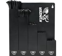 Kunzer 7KBS500 Assortiment de serre-câbles 100 mm, 150 mm, 200 mm, 300 mm, 360 mm noir 500 pc(s)
